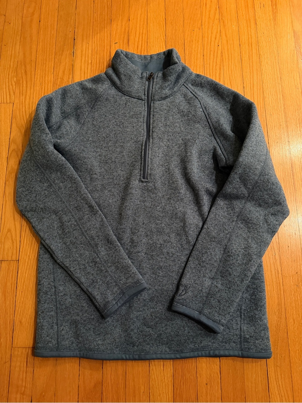 Quarter-Zip Fleece Pullover Sweater